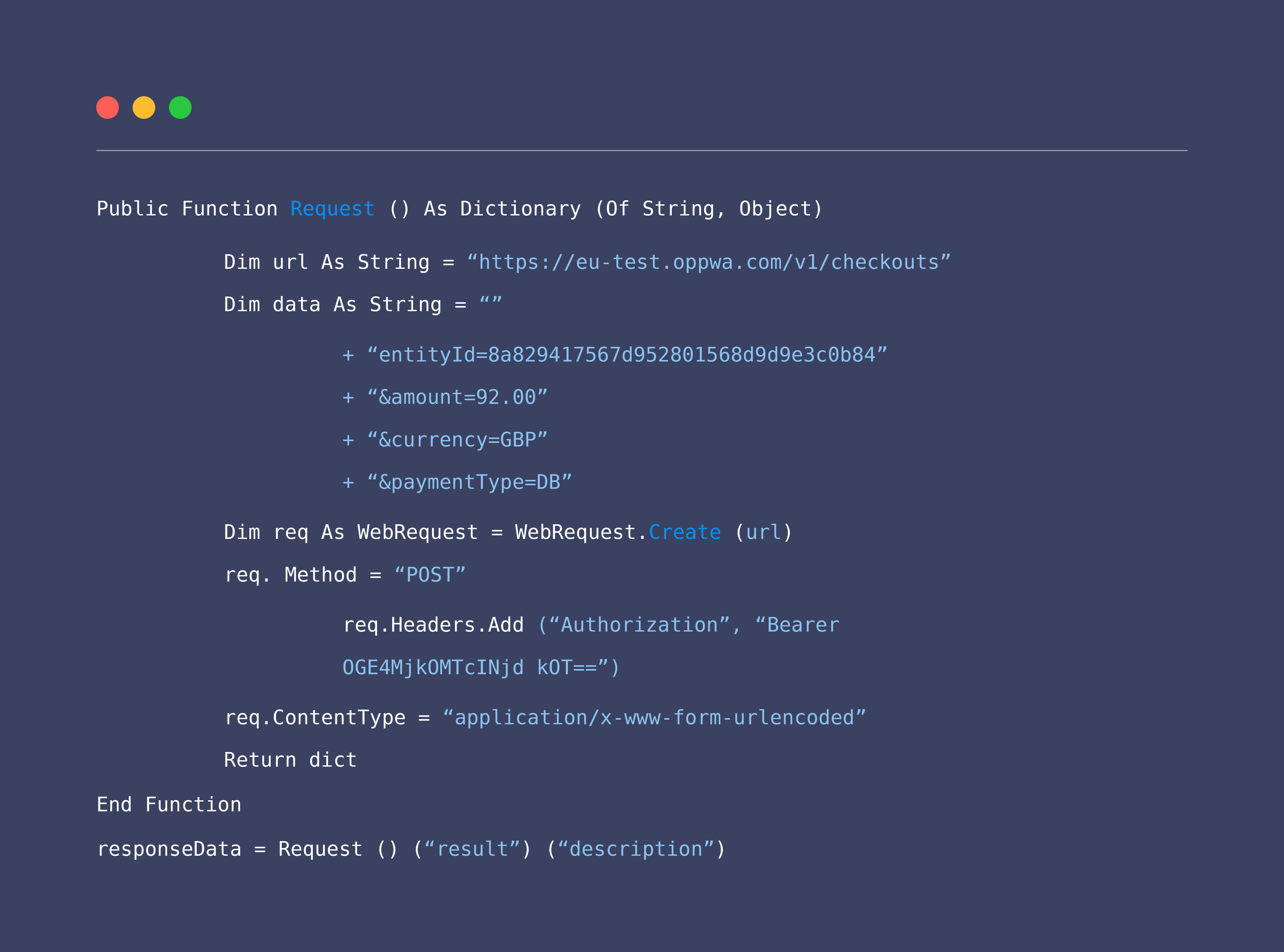 .NET Code
