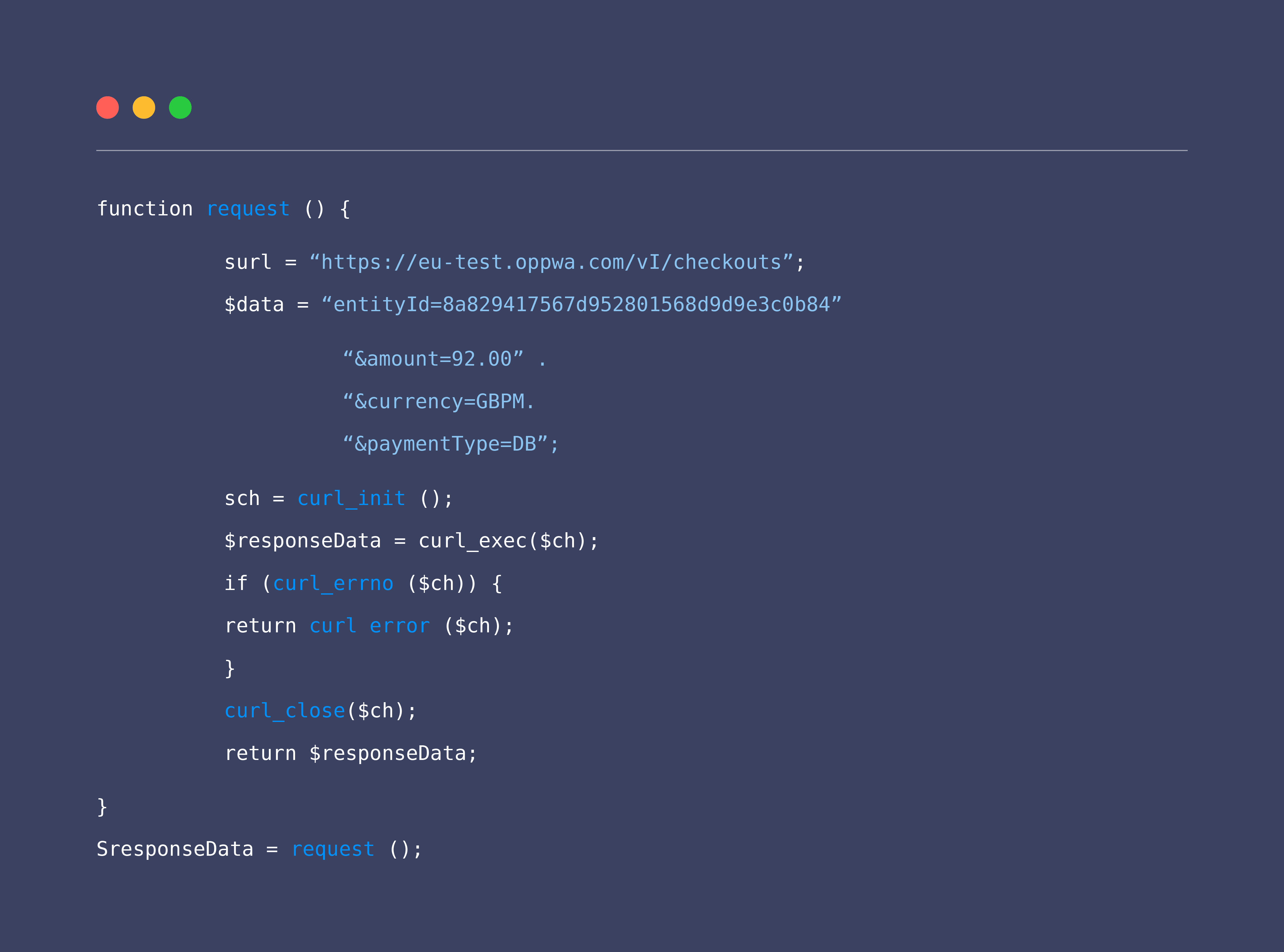 PHP Code